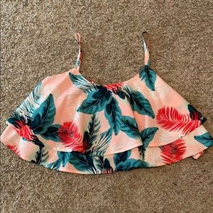 Flowery & Colorful Tank Top